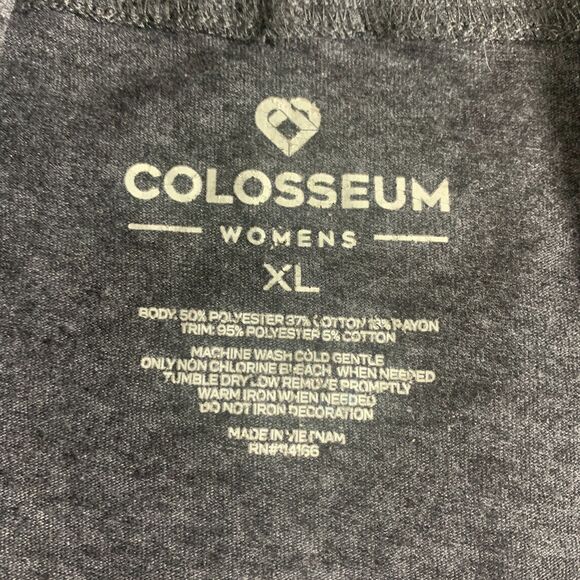 Women's Colosseum Charcoal UCF Knights Steeplechase Open Hooded Cardigan XL - Picture 4 of 6